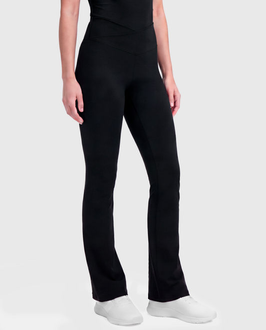 CrossBand Flared Leggings
